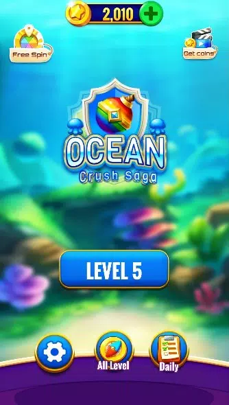 Ocean Crush Saga Screenshot 4