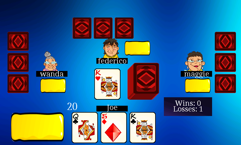 31 - Card game Captura de pantalla 1