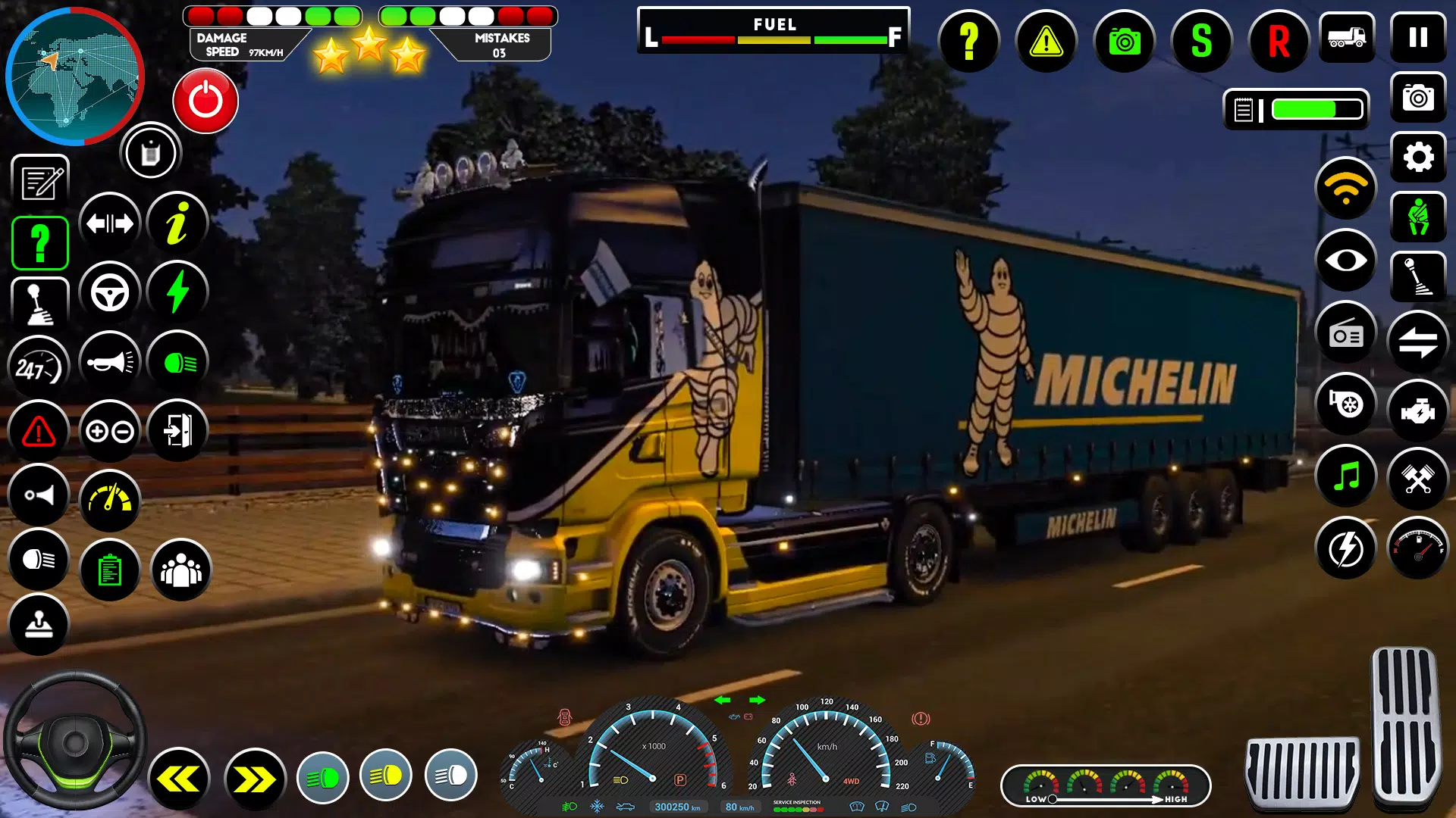 Euro Truck Driving Games Schermafbeelding 2