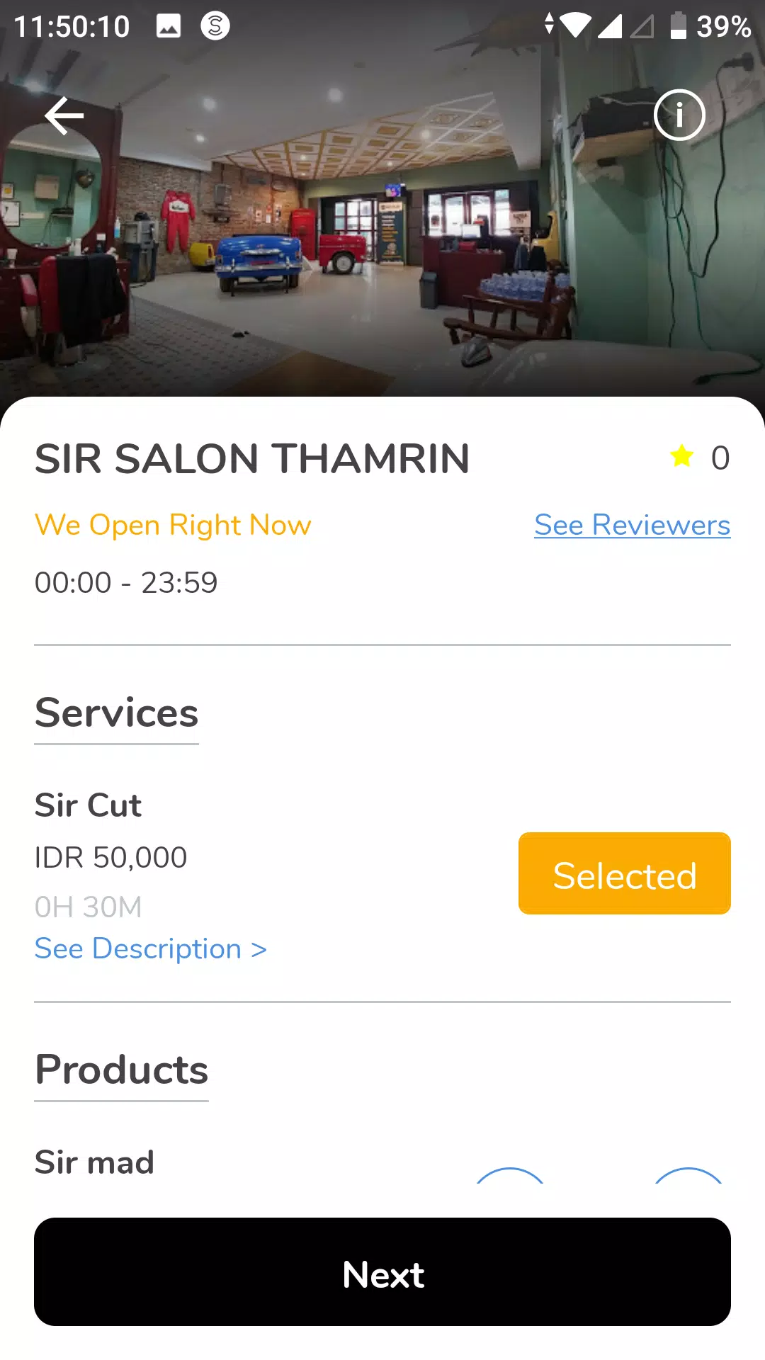 Sir Salon应用截图第2张