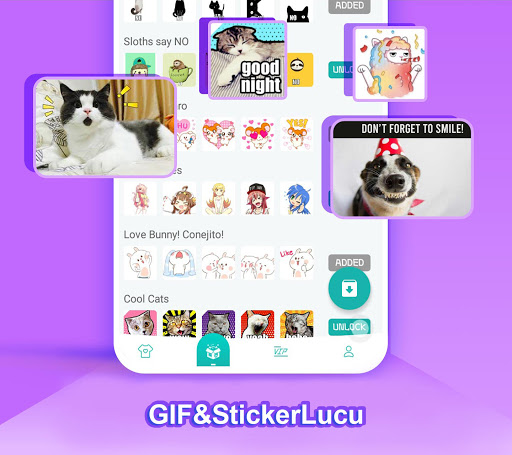 Schermata Kika Keyboard-AI Emojis、Themes 3