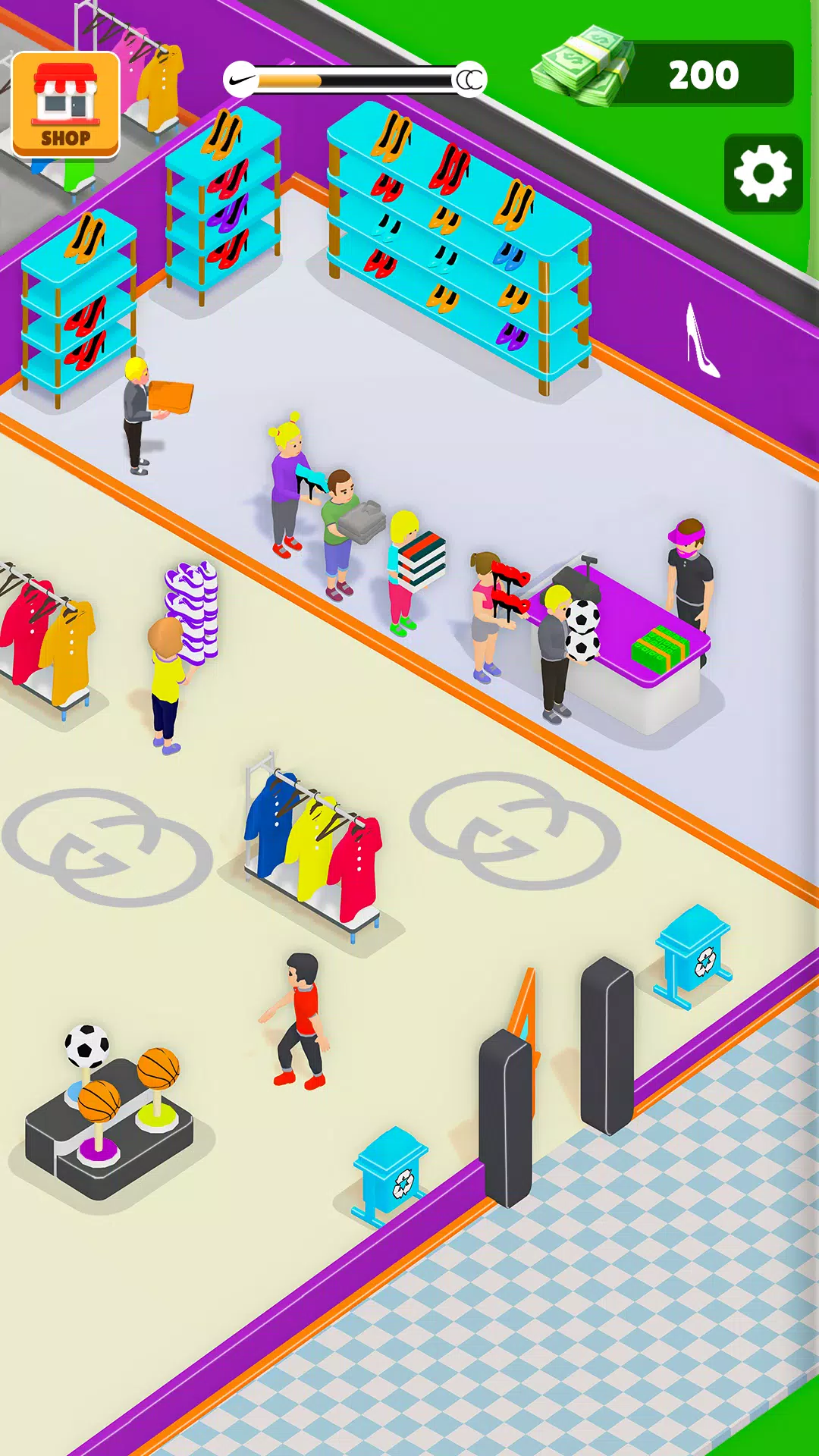 Schermata Outlet Store 3d – Tycoon Game 4