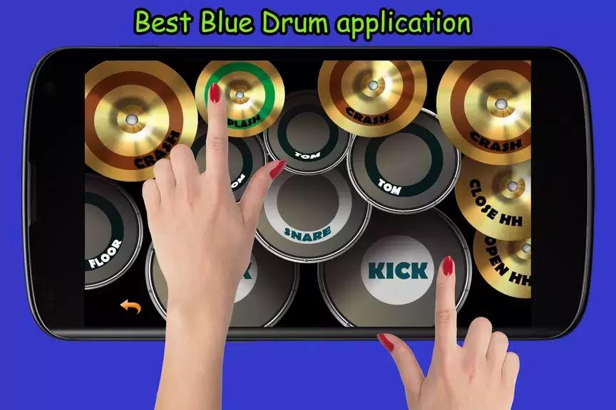 Blue Drum - Piano Ảnh chụp màn hình 3