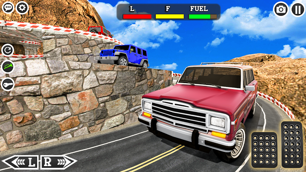 4x4 Mountain Climb Car Games 스크린샷 2