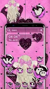 Pink Girly Theme ဖန်သားပြင်ဓာတ်ပုံ 1