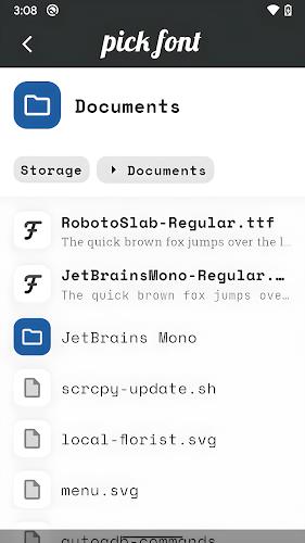 Font Viewer - Preview Fonts Screenshot 2