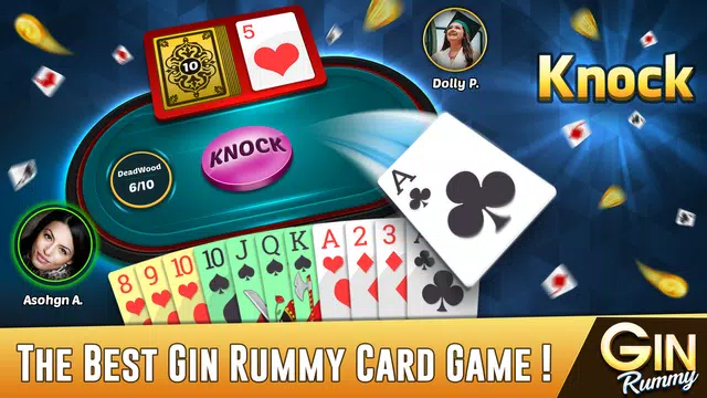 Gin Rummy Offline Card Game Screenshot 1