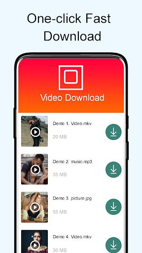 X Hot Video Downloader- Free Video Downloader 2021 Captura de tela 4