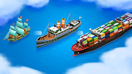 Sea Port: Cargo Boat Tycoon Screenshot 2