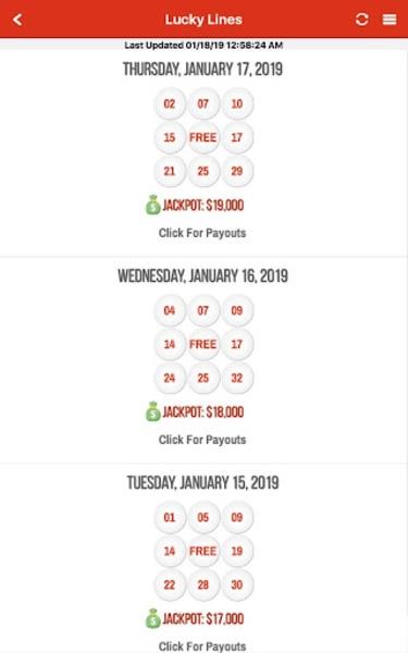 Lottery Results ภาพหน้าจอ 3