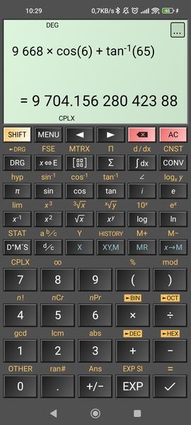 HiPER Scientific Calculator應用截圖第4張