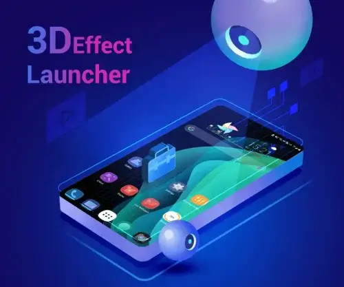 3D Effect Launcher, Cool Live スクリーンショット 1