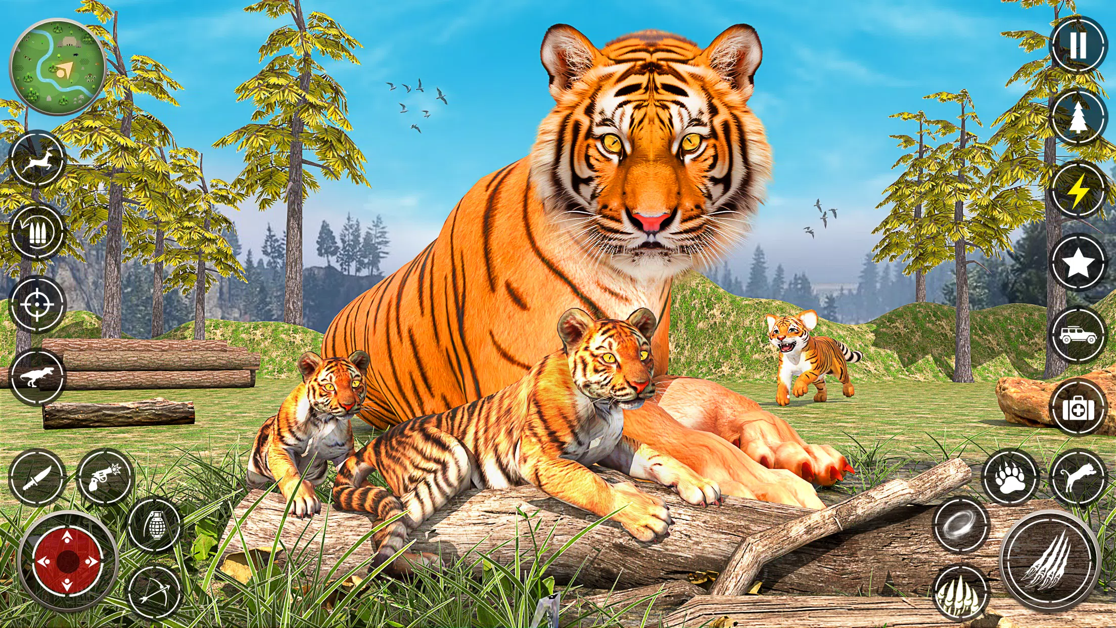 The Tiger Family Simulator 3D Скриншот 4