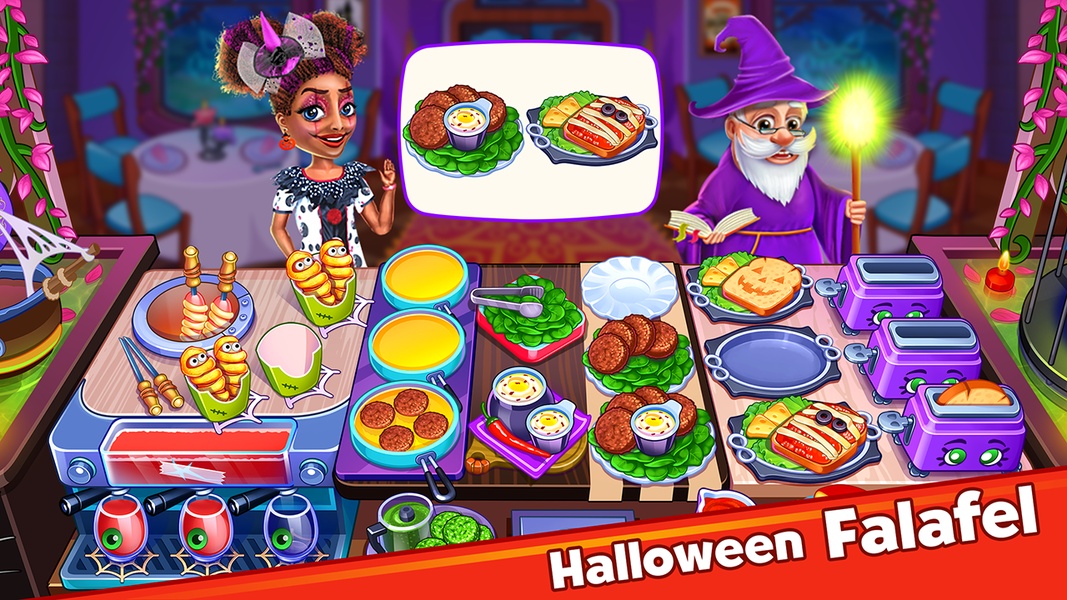 Halloween Cooking & Makeover Screenshot 2