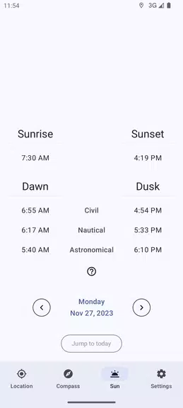 Positional GPS, Compass, Solar应用截图第3张