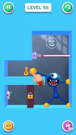 Blue Monster: Stretch Game スクリーンショット 2