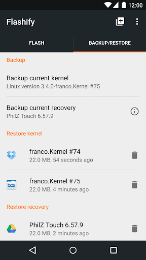 Flashify (for root users) Screenshot 3