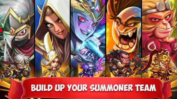 Epic Summoners: 史詩英雄勇士戰鬥RPG應用截圖第1張