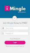 Free dating app - iMingle Social Events ภาพหน้าจอ 1