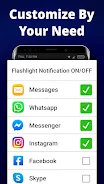 Flash Alerts LED - Call, SMS Capture d'écran 4