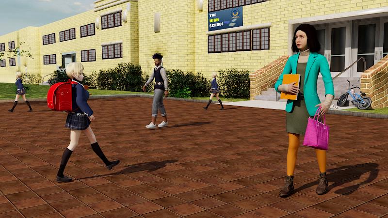 High School Girl Life Sim Game應用截圖第1張