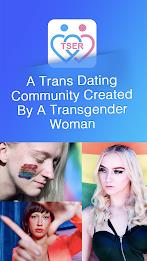 Tser: Transgender Dating Chat Zrzut ekranu 1