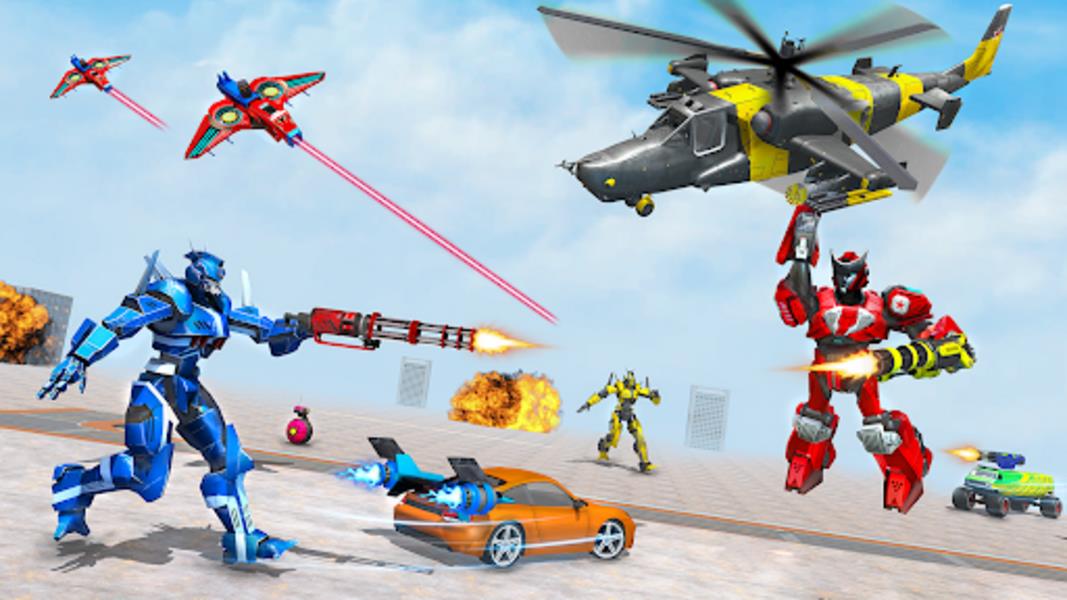 Army Robot Car Game:Robot Game Captura de tela 2