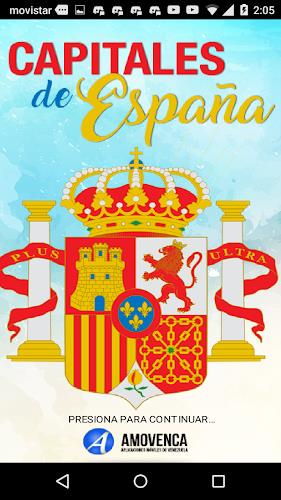 SPAIN - Capital Cities Game Captura de tela 1