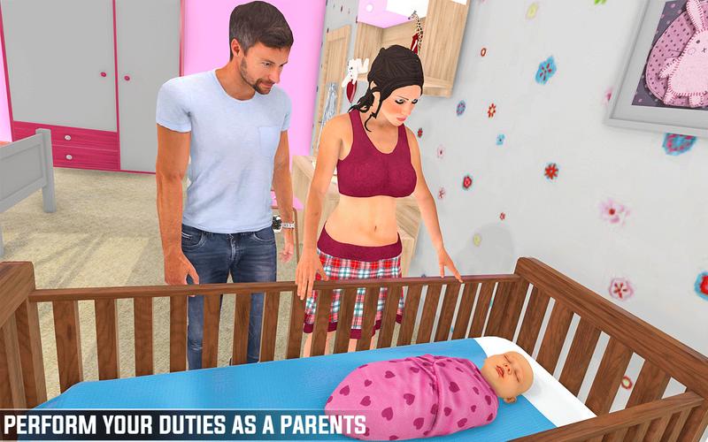 Pregnant Games Mommy Simulator Ekran Görüntüsü 1