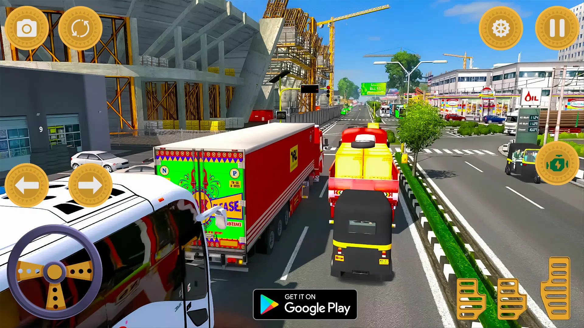 Indian Truck Cargo Simulator Captura de pantalla 2