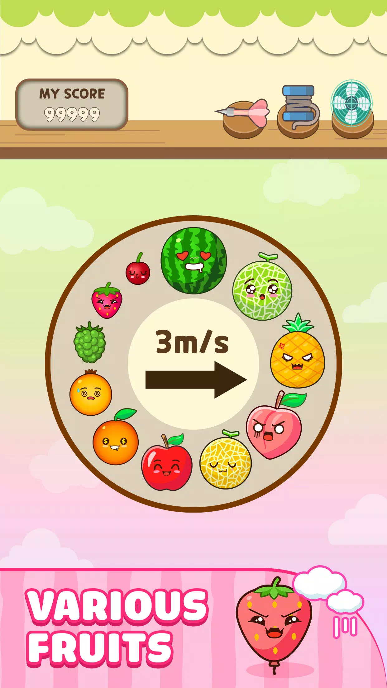 Melon Balloon: Fruit Merge Capture d'écran 4