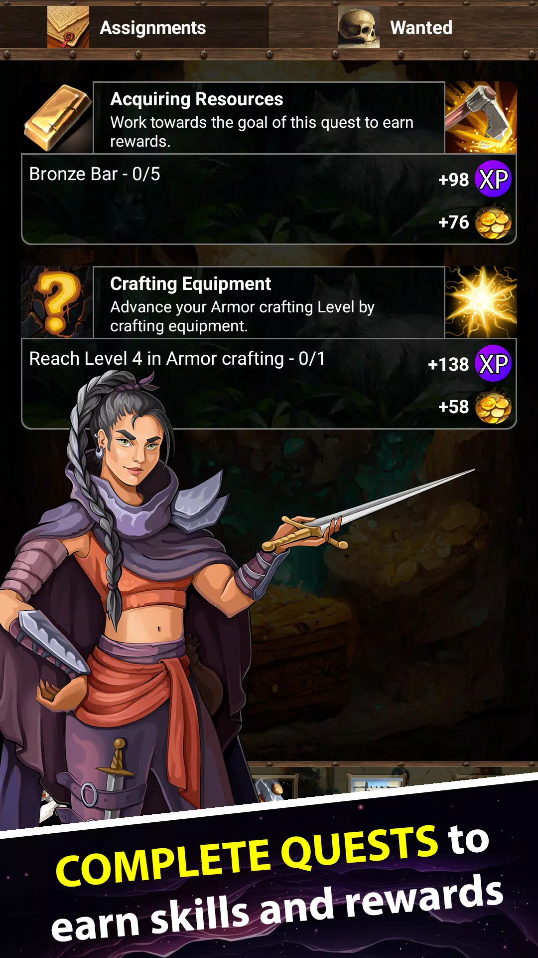 Duels RPG - Craft And Slash ภาพหน้าจอ 4