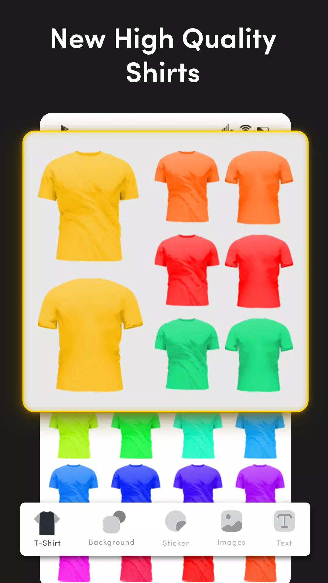 T Shirt Design Maker – YoShirt ภาพหน้าจอ 3