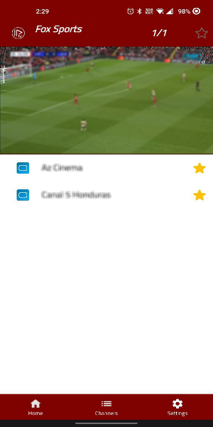 Totalsportek Player App Screenshot