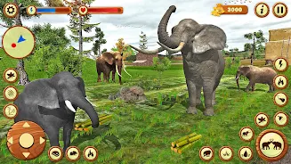 Elephant Simulator City Attack Captura de tela 1