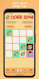 Doge 2048 Tangkapan skrin 1