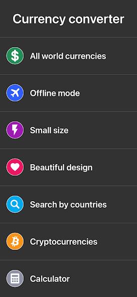 Currency converter offline Mod ภาพหน้าจอ 1