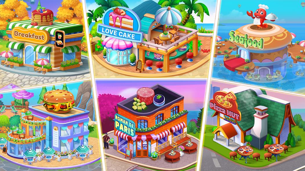 Food Voyage: Fun Cooking Games Screenshot 1