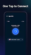 BYTE VPN - One Tap Connect Скриншот 1