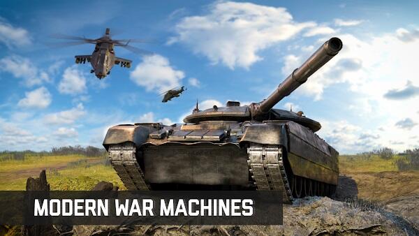 Massive Warfare Tanks Pvp War Mod Apk Onbeperkt geld