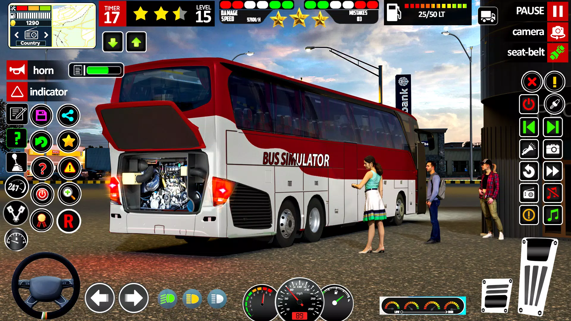 Bus Games City Bus Simulator スクリーンショット 1
