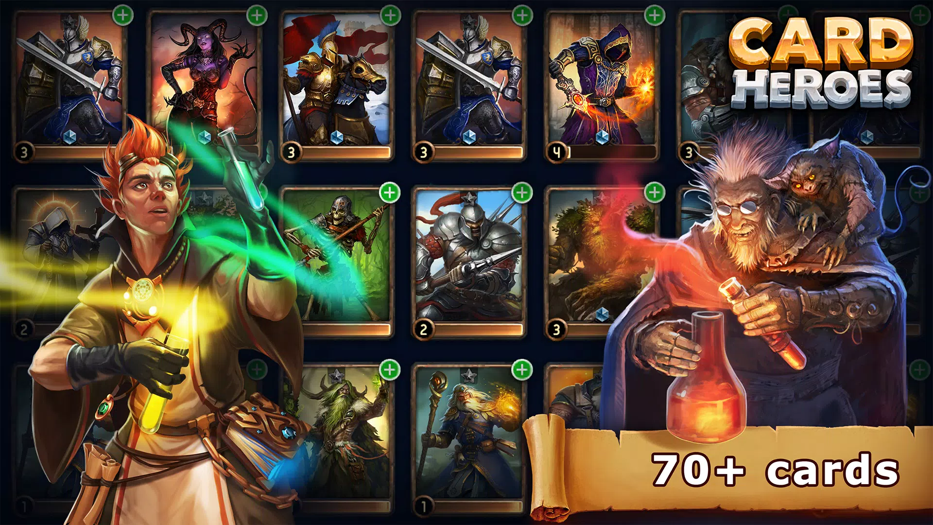 Card Heroes ဖန်သားပြင်ဓာတ်ပုံ 2