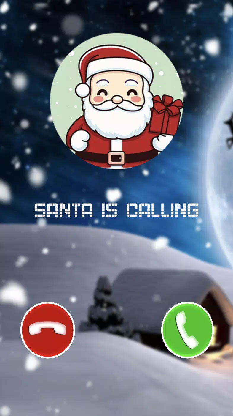 Santa Call Funny Prank Скриншот 2