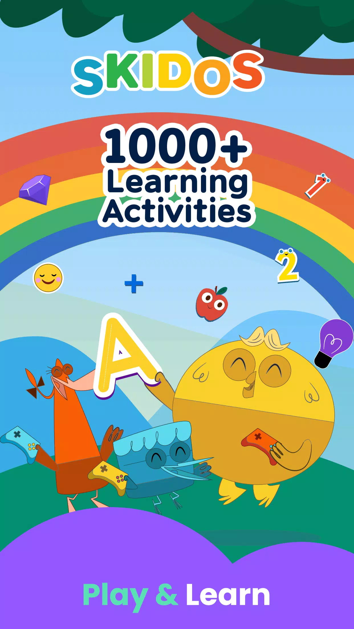 SKIDOS Preschool Learning Game Screenshot 1