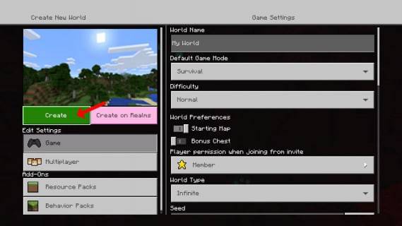 Splitscreen на Minecraft