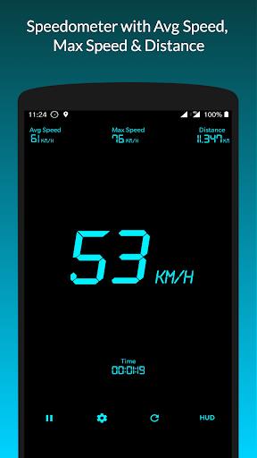 Speedometer GPS HUD Скриншот 1