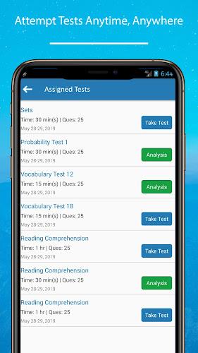 Schermata TCYonline - Exam Preparation 1