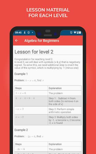 Algebra for Beginners Captura de tela 4