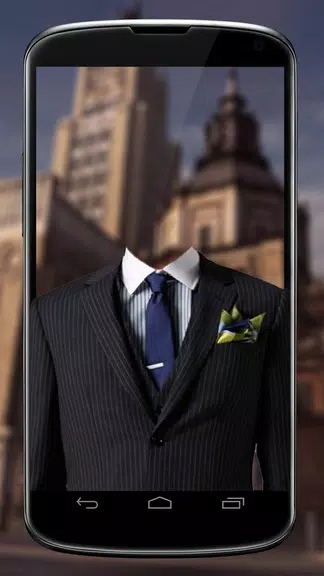 Man Suit Camera Screenshot 2