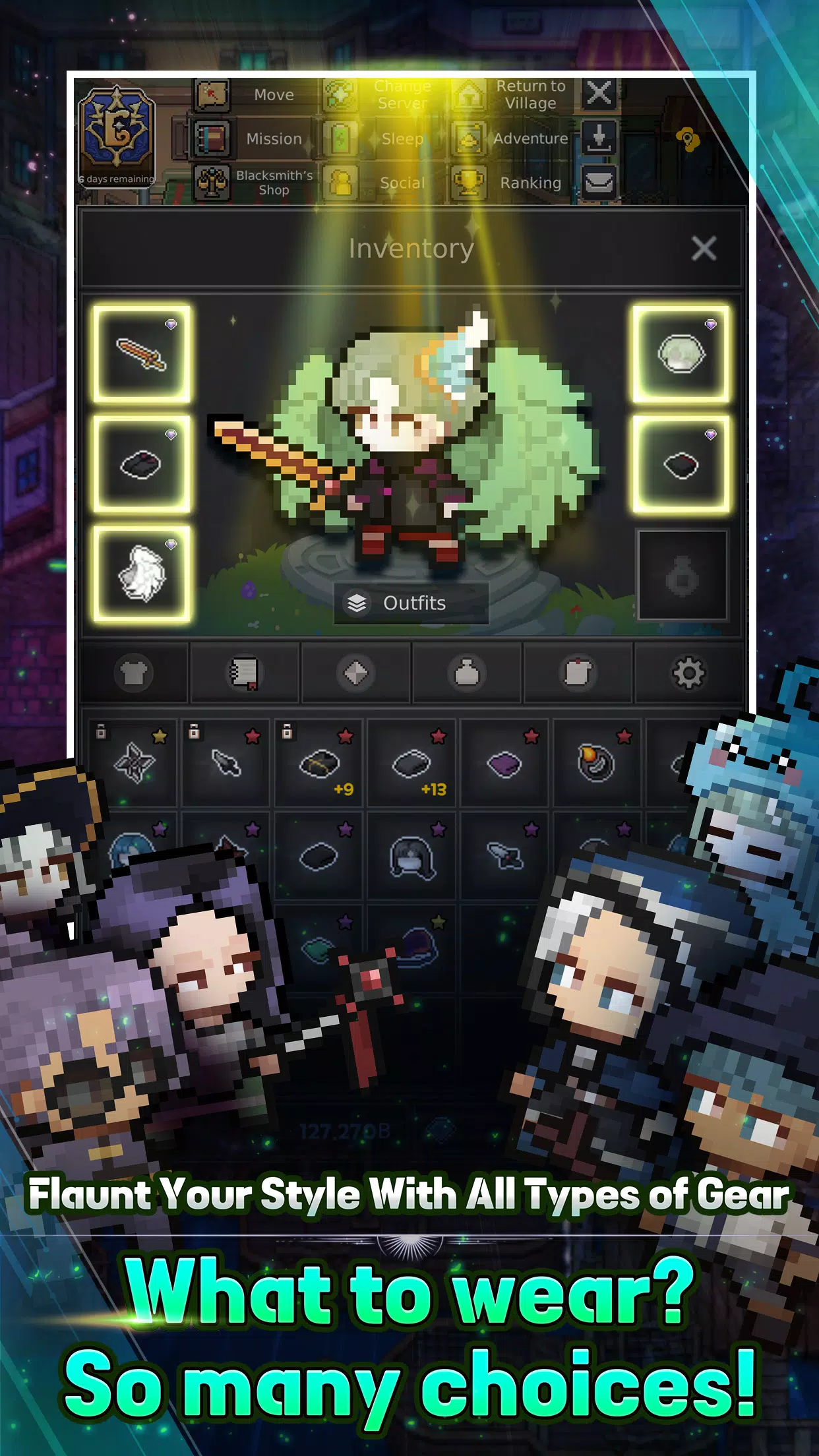 Elemental: 2D MMORPG Capture d'écran 2